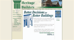 Desktop Screenshot of heritagebuilders.net